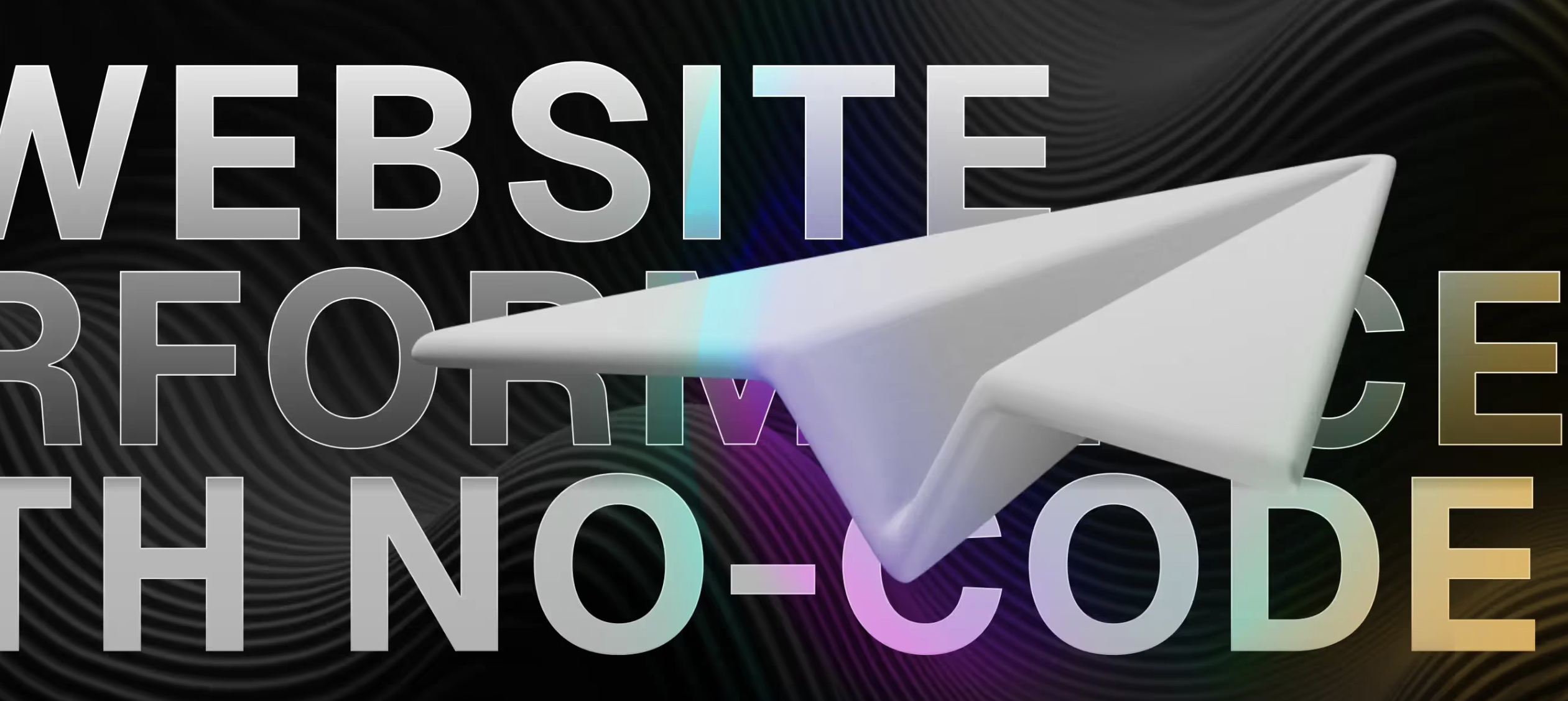 Page speed and website performance with No-code